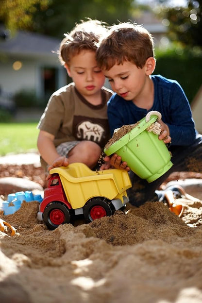 Dump Truck, Red/Yellow CB - Pretend Play, Motor Skills