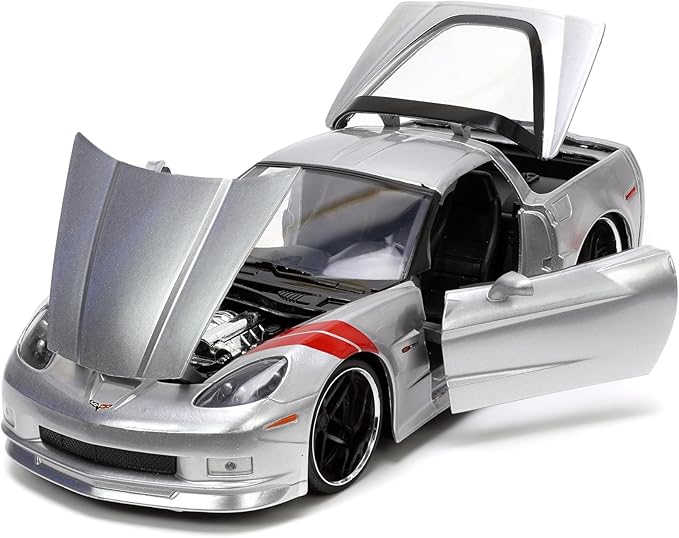 Die-cast Car – Opening Doors, Hood, Trunk, Rubber Tires