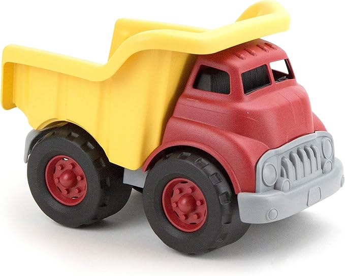 Dump Truck, Red/Yellow CB - Pretend Play, Motor Skills