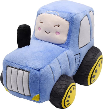 Soft Plush Tractor Stuffed Truck Toy Super Cute Car